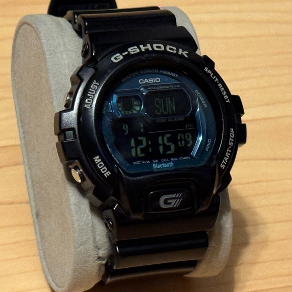 Casio G-Shock GB-6900B-1B Bluetooth Vibration Alarm Negative Digital Watch 6900 - Picture 4 of 12